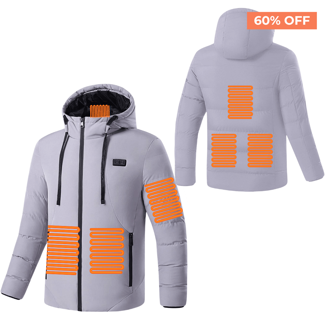 Manteau d’hiver chauffant