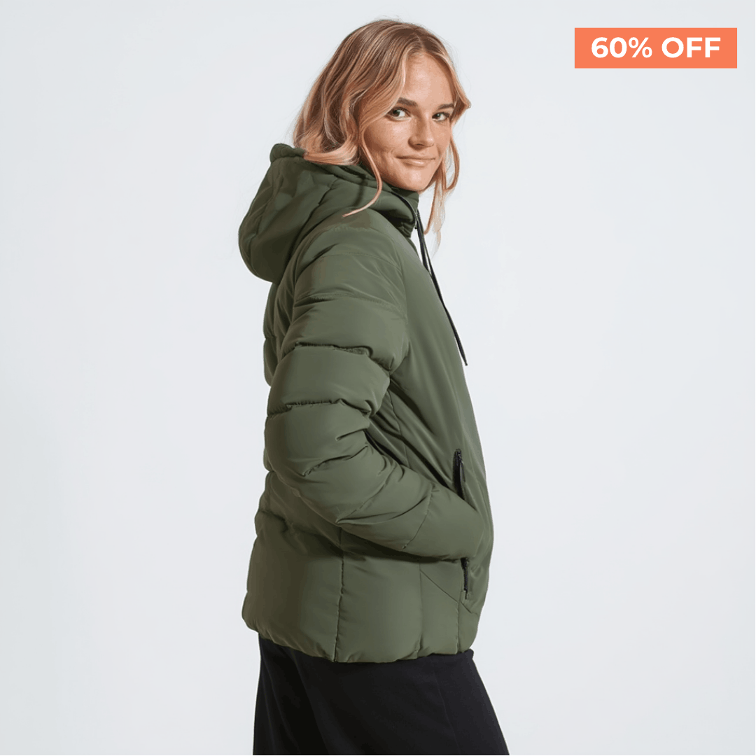 Manteau d’hiver chauffant