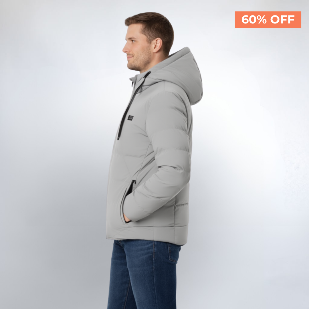 Manteau d’hiver chauffant