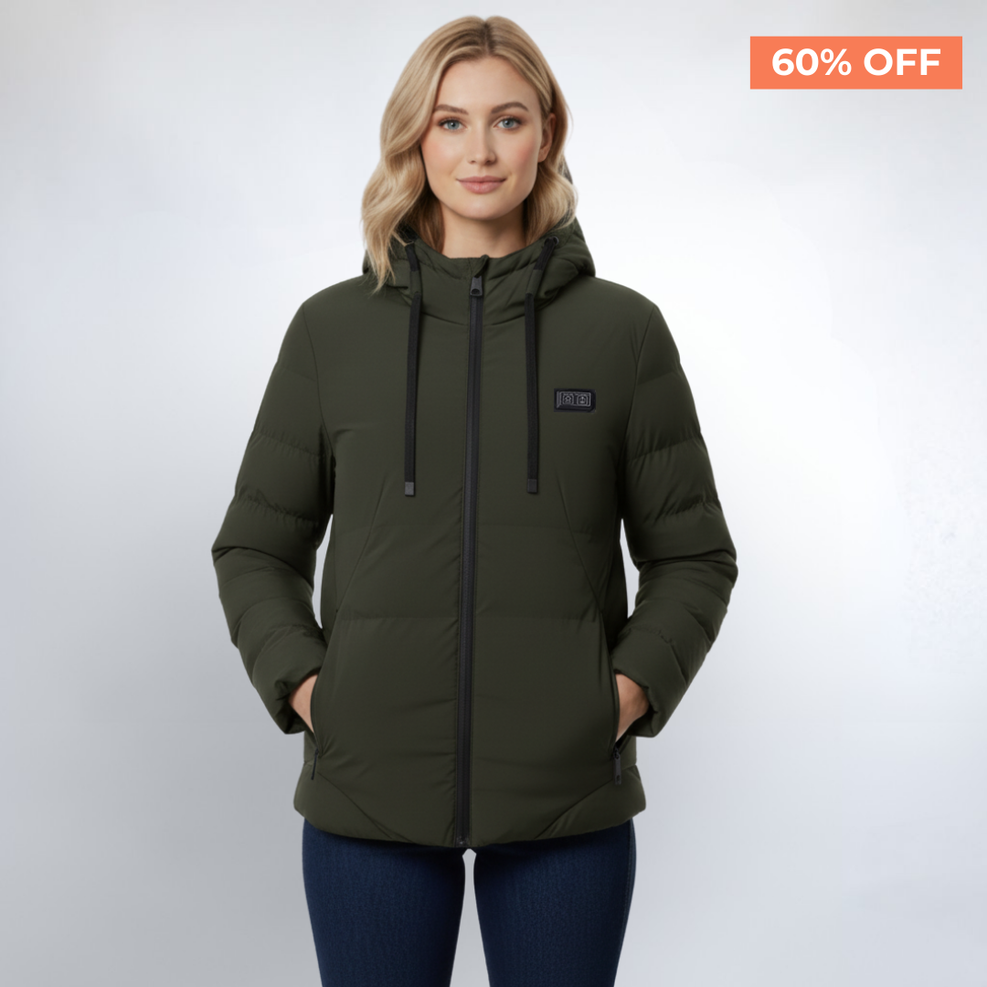 Manteau d’hiver chauffant