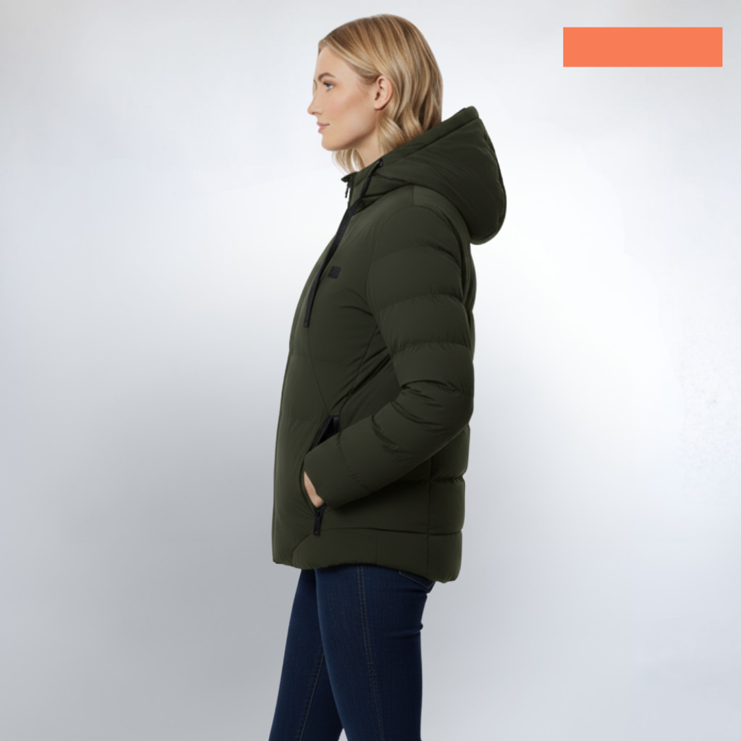 Manteau d’hiver chauffant