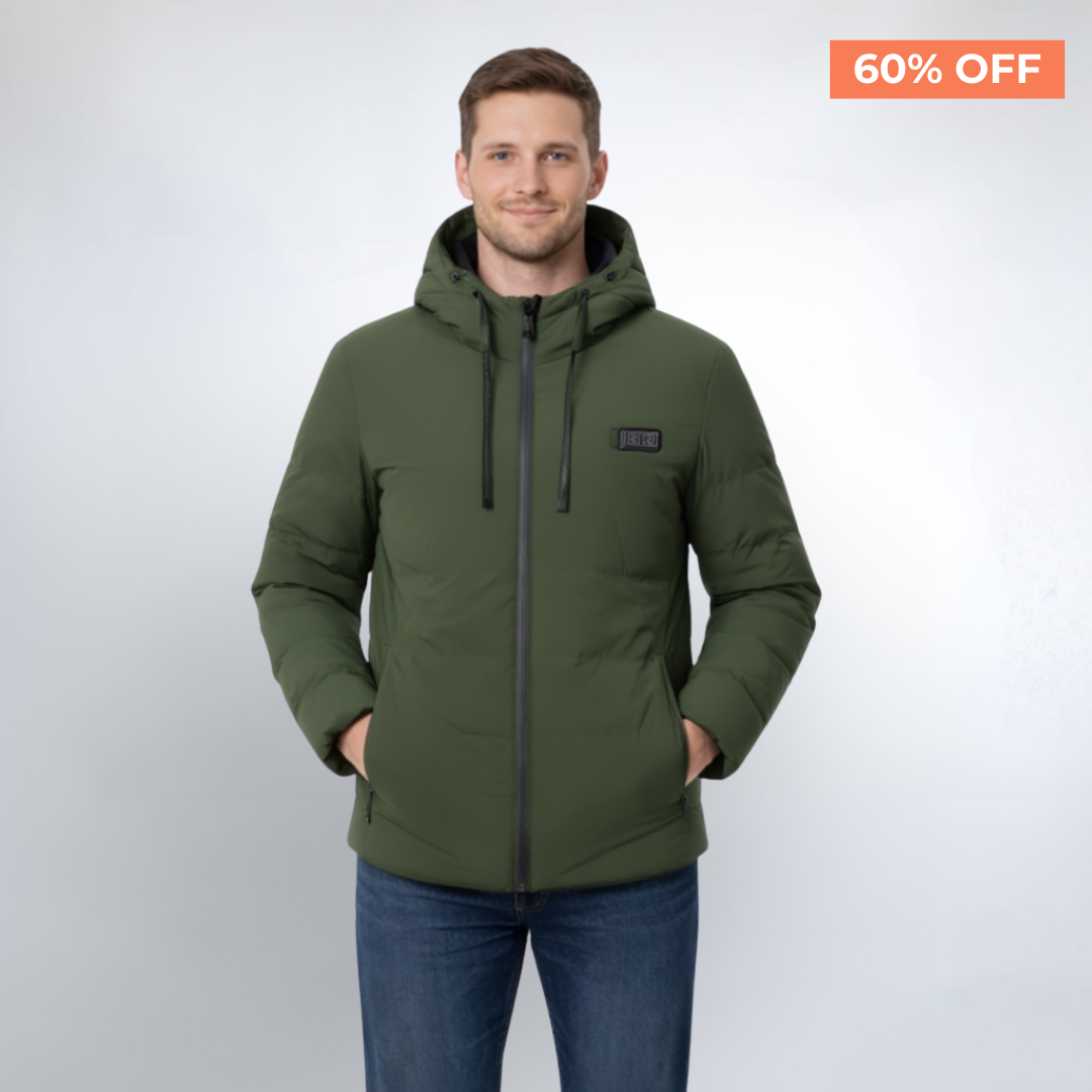 Manteau d’hiver chauffant