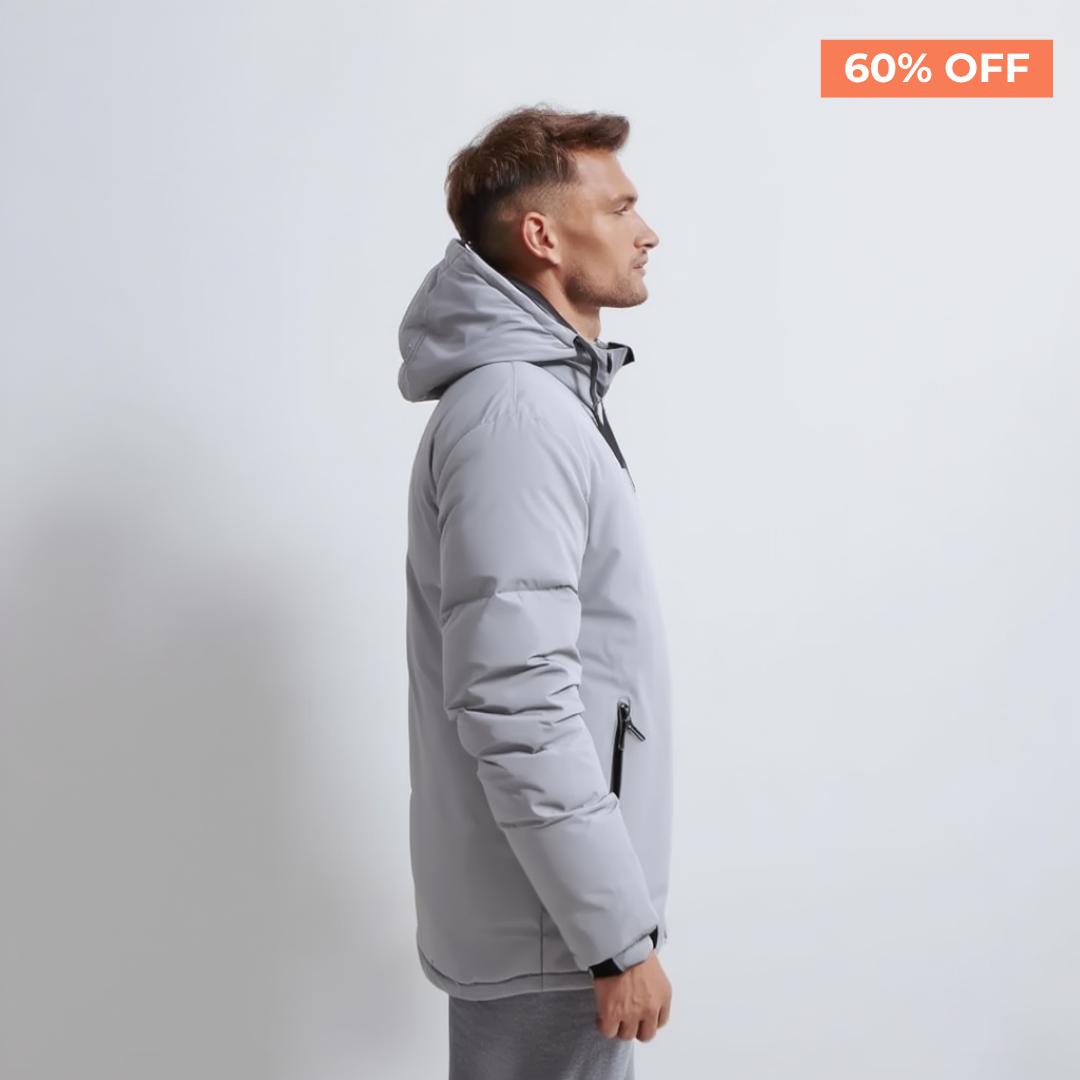 Manteau d’hiver chauffant
