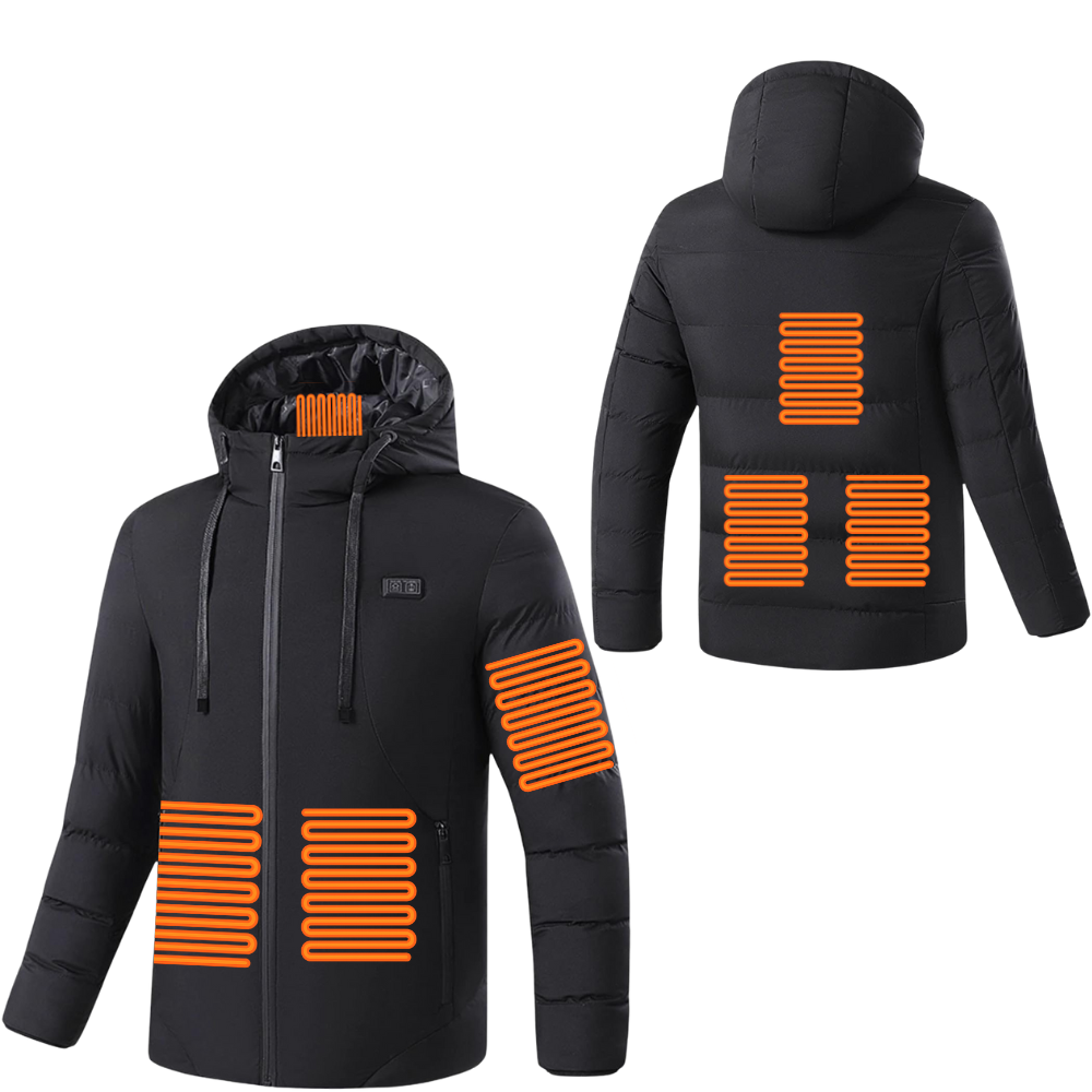 Manteau d’hiver chauffant
