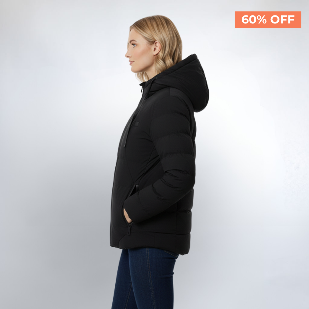Manteau d’hiver chauffant