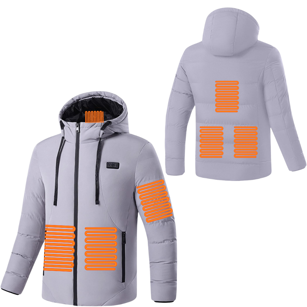 Manteau d’hiver chauffant