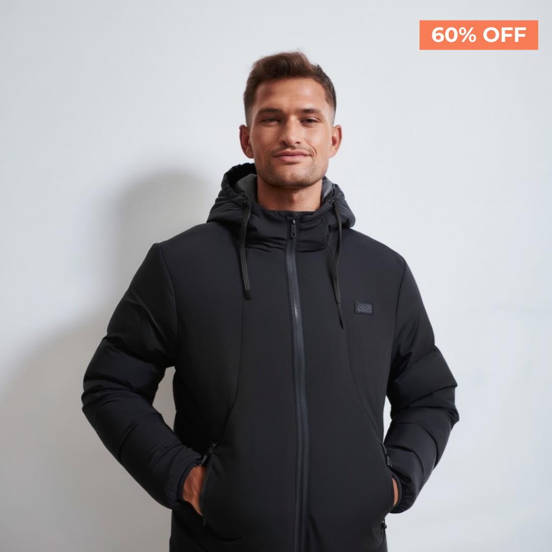 Manteau d’hiver chauffant