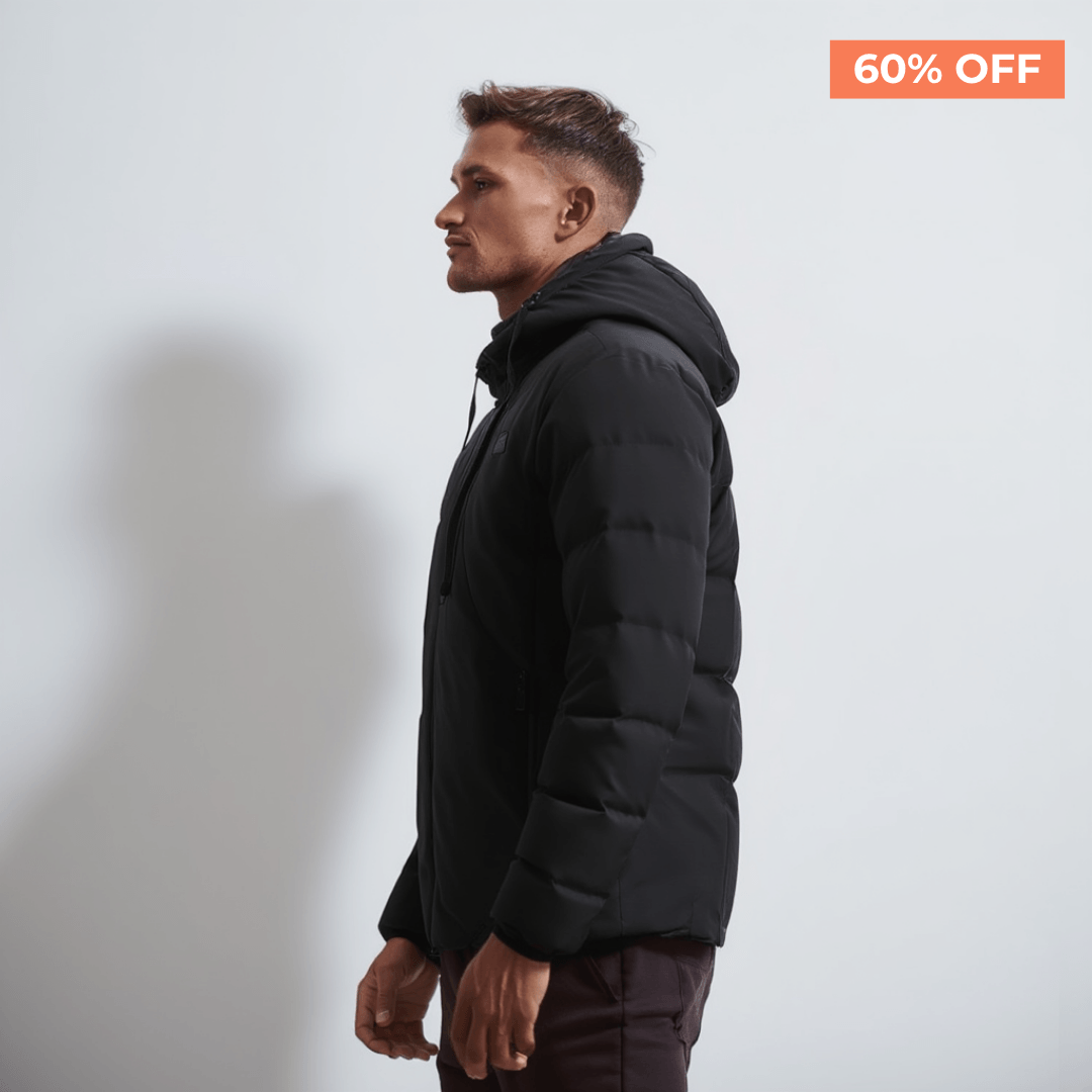 Manteau d’hiver chauffant