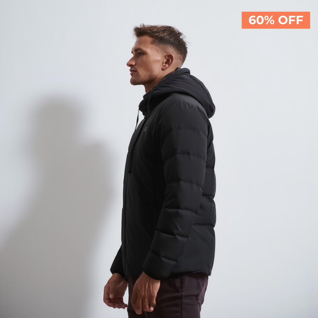 Manteau d’hiver chauffant