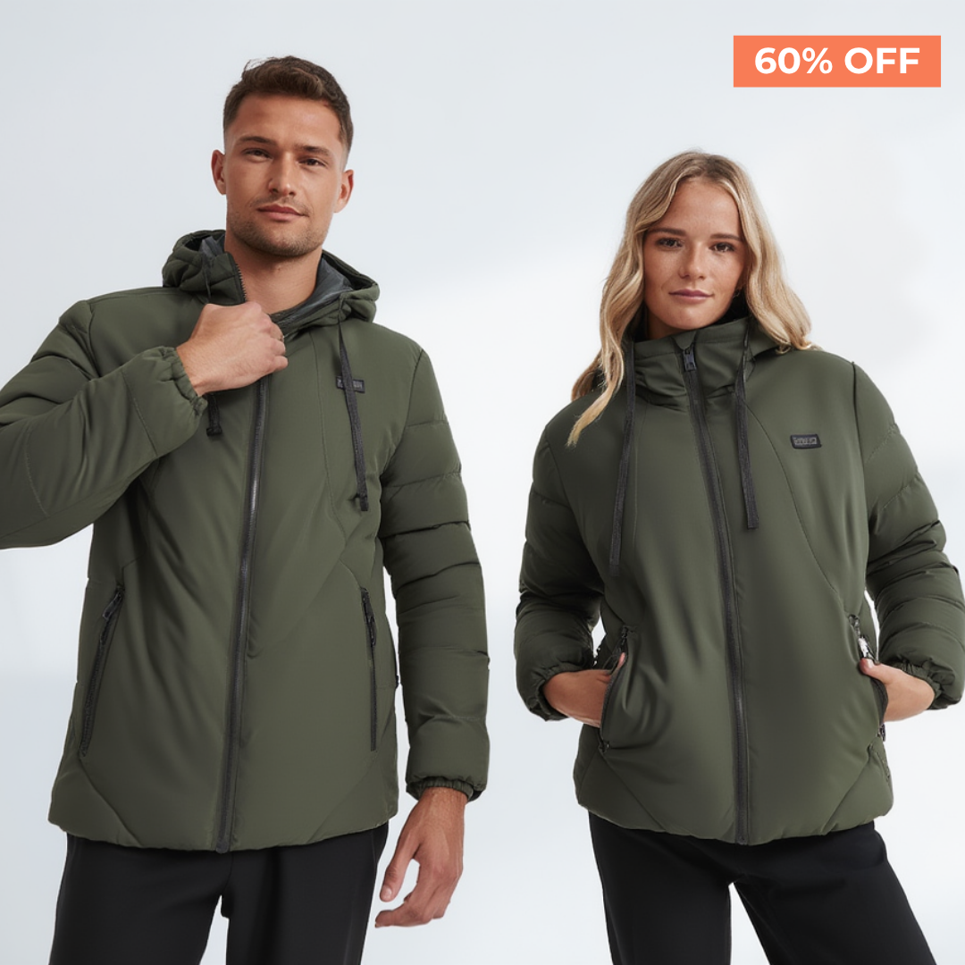 Manteau d’hiver chauffant