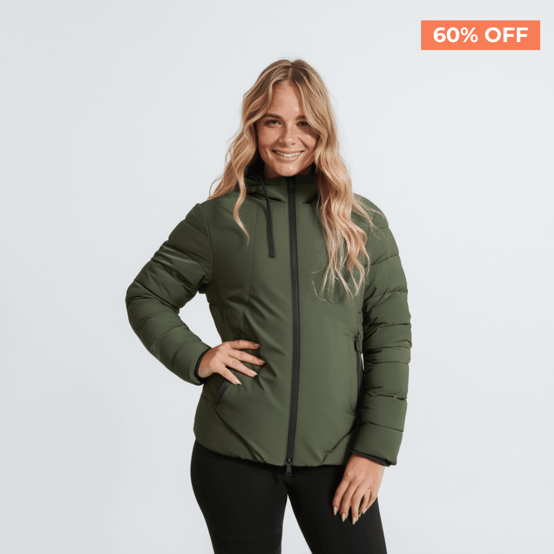 Manteau d’hiver chauffant