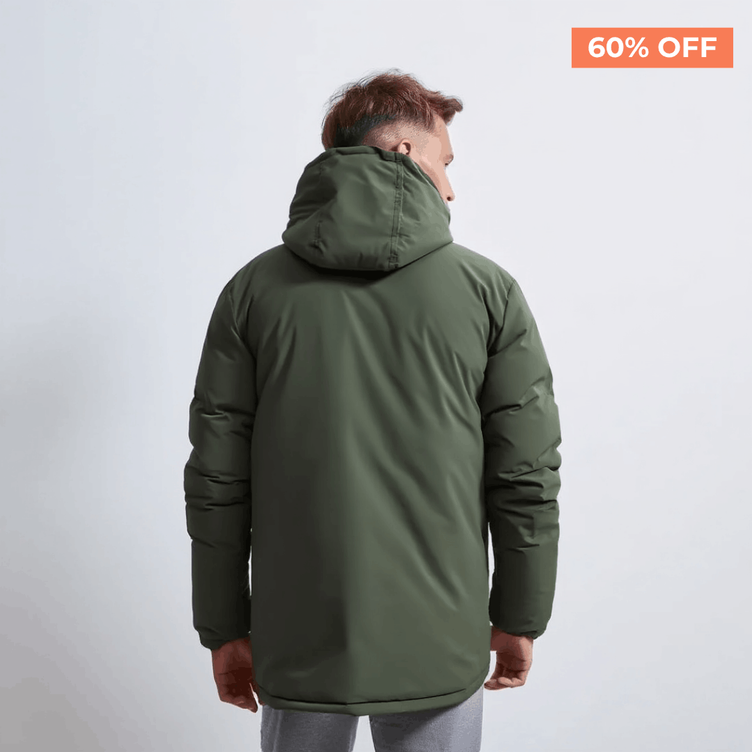 Manteau d’hiver chauffant