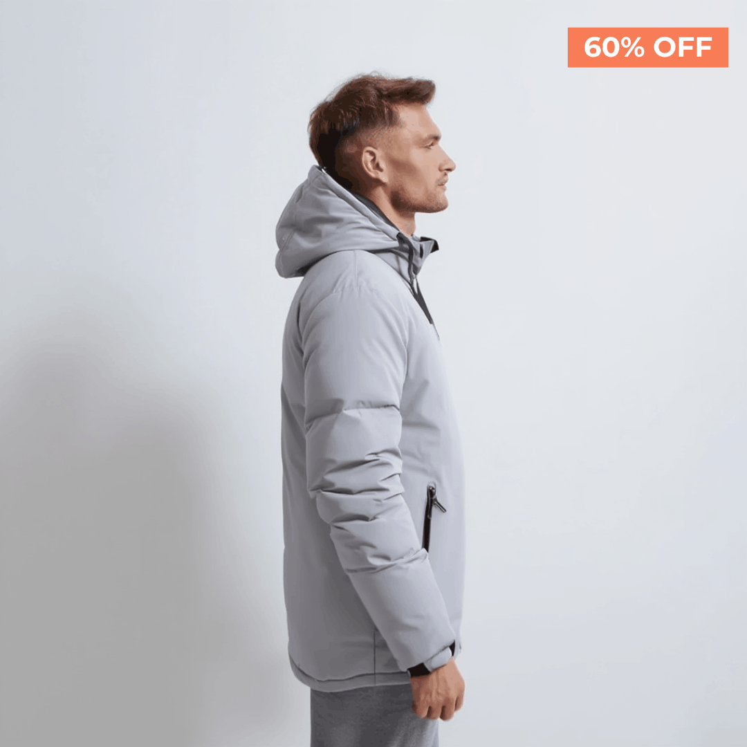 Manteau d’hiver chauffant