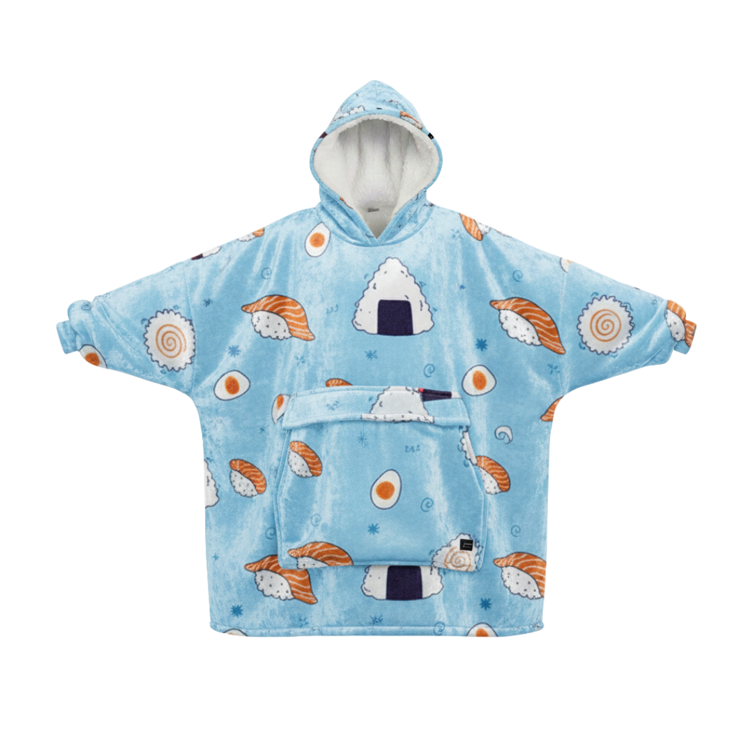 Sweat à capuche chauffant oversize