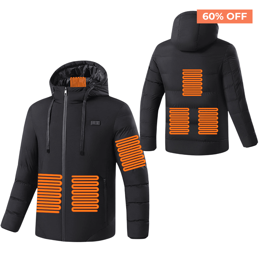 Manteau d’hiver chauffant