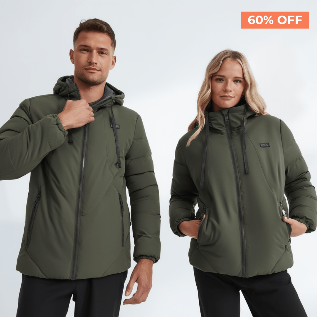 Manteau d’hiver chauffant