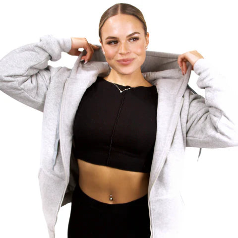 HeatZip-Hoody™ - Unisex lämmitetty neuletakki