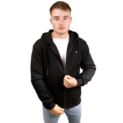 HeatZip-Hoody™ - Unisex lämmitetty neuletakki