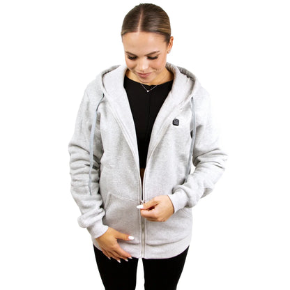 HeatZip-Hoody™ - Unisex lämmitetty neuletakki